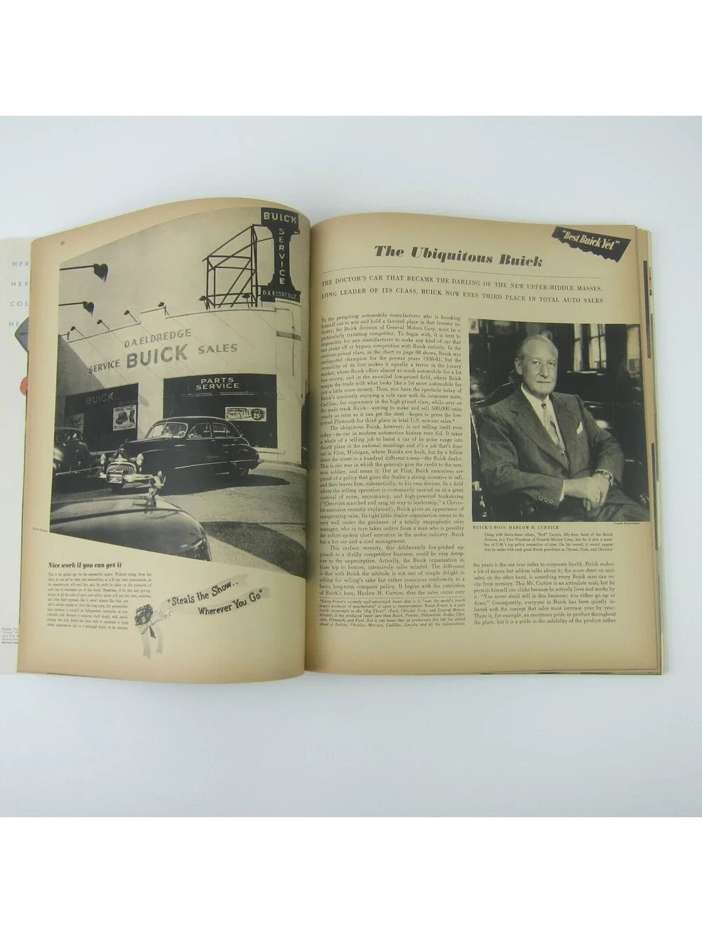 Vintage FORTUNE Magazine November 1947 Buick, J. Walter Thompson, A&P, Pepsi